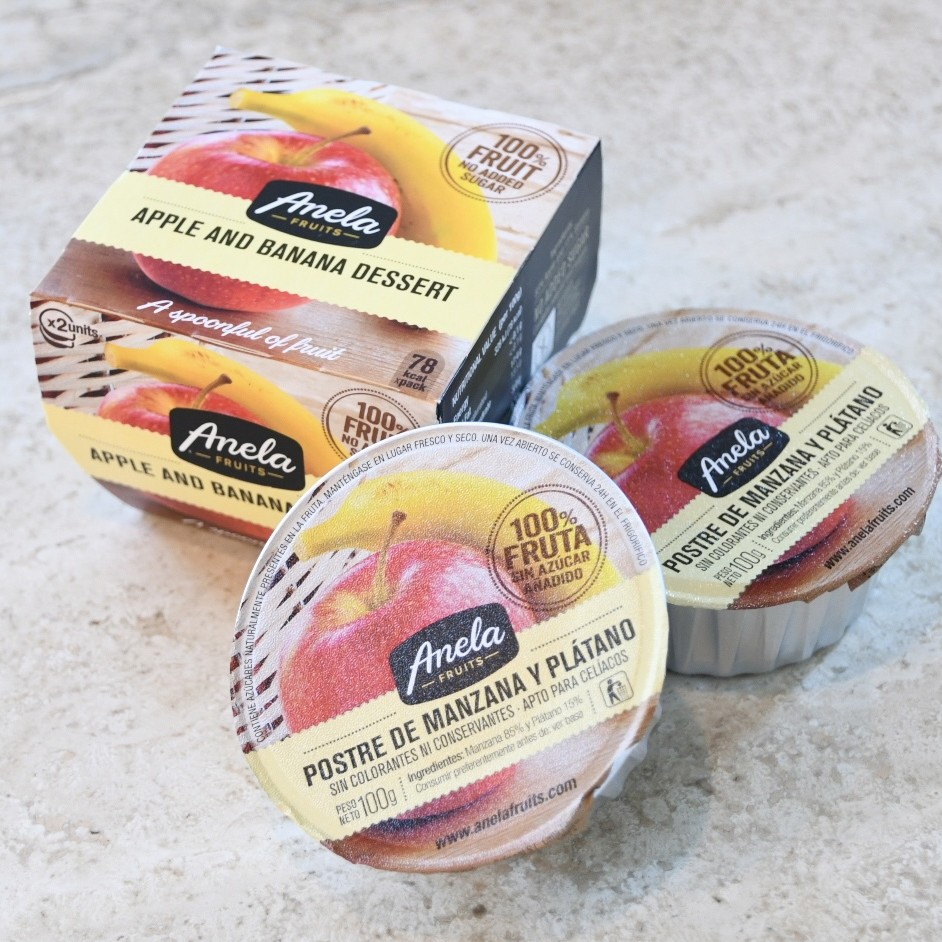 アップル & バナナ・デザートピューレ（100g×2個入）